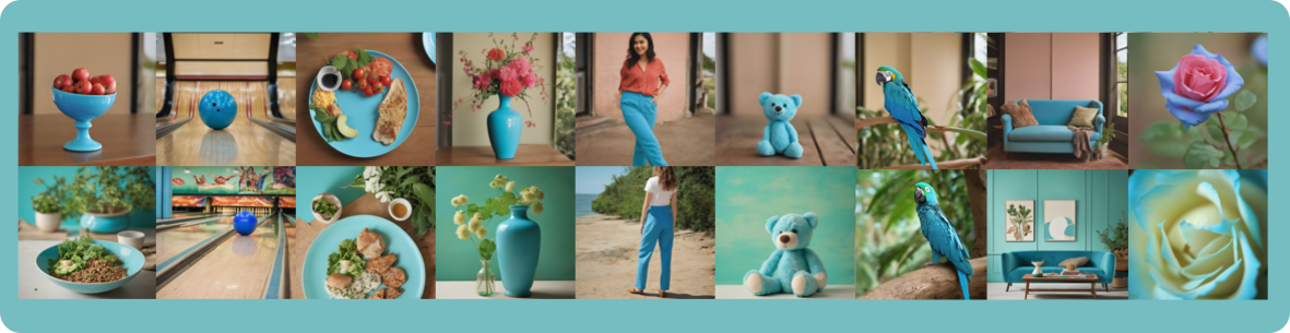 Blue color results 1